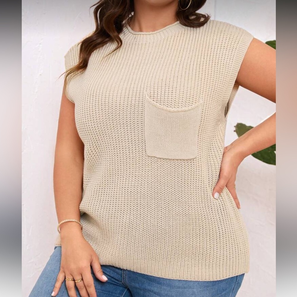 Sleeveless sweater